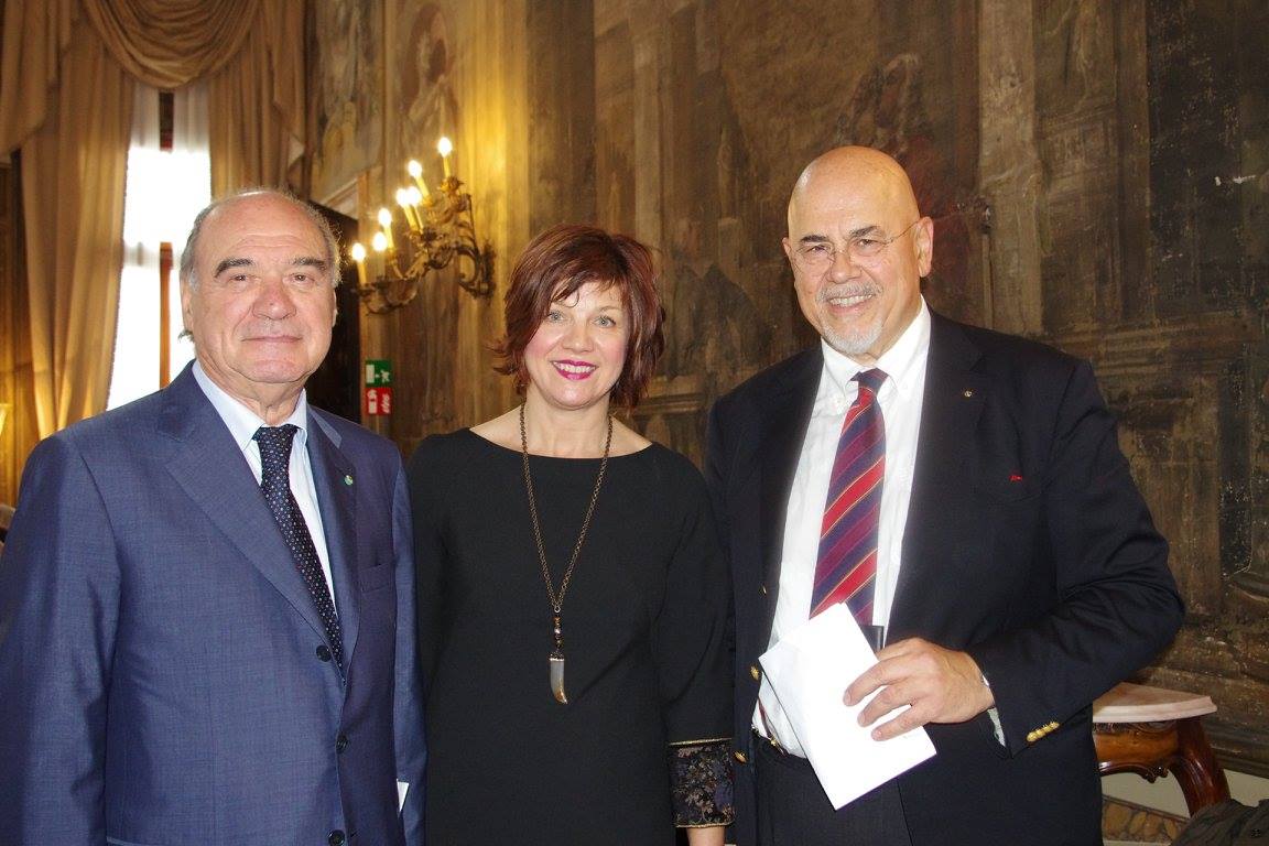 Gino Seguso, Giovanna Palazzi, Piergiorgio Baroldi